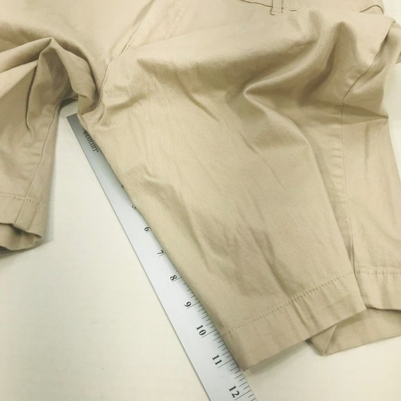 St Johns Bay Women's Size 18 W Bermuda Short Beige Preowned - Picture 8 of 11